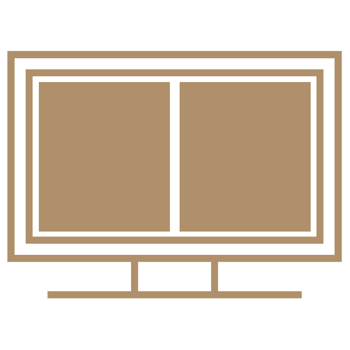 Symbol für Split Screen