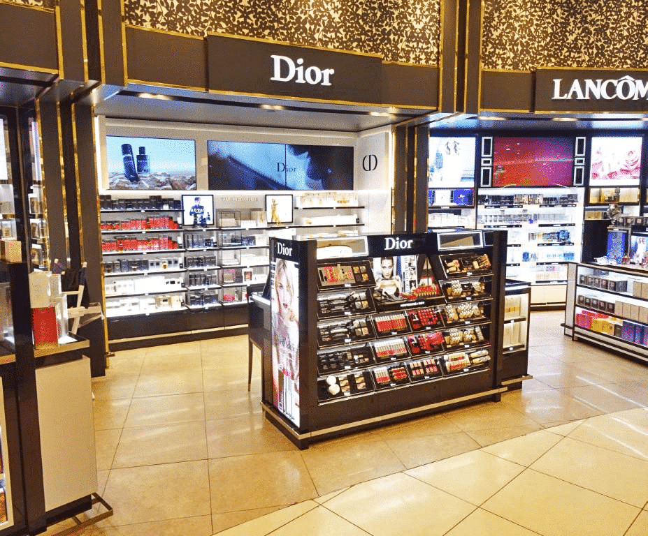 Dior Shop in Shop Tel Aviv Flughafen