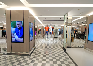 Harrods mens sport department