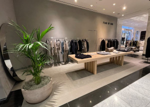 ladenbau für fear of god im selfridges london