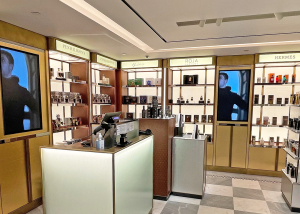 shopfitting mens grooming at harrods in london
