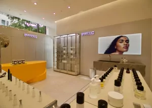 Byredo shopfitting Kaufhaus Wöhrl Nürnberg