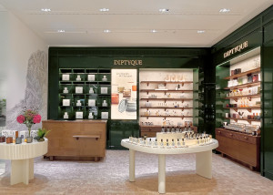 Luxuriöse Shopeinrichtung von Diptyque gefertigt von MOprojects